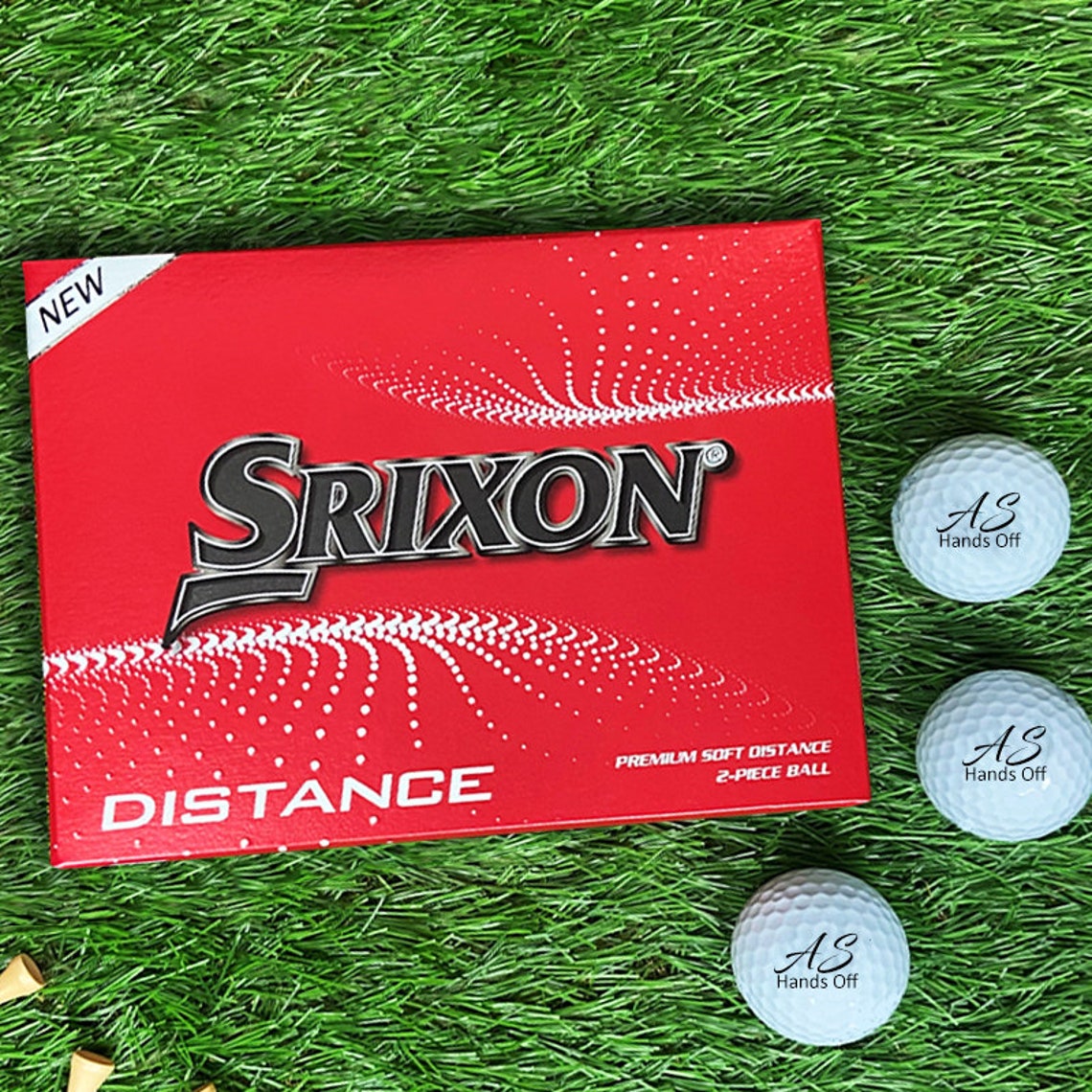 Personalised Srixon Distance Golf Balls 12 Etsy UK