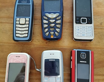 Vintage mobile phones 6 nokia classics