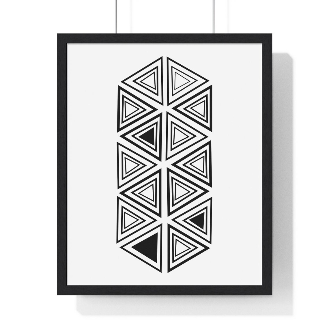 Abstract African Art Print Geometric Pattern Contemporary | Etsy