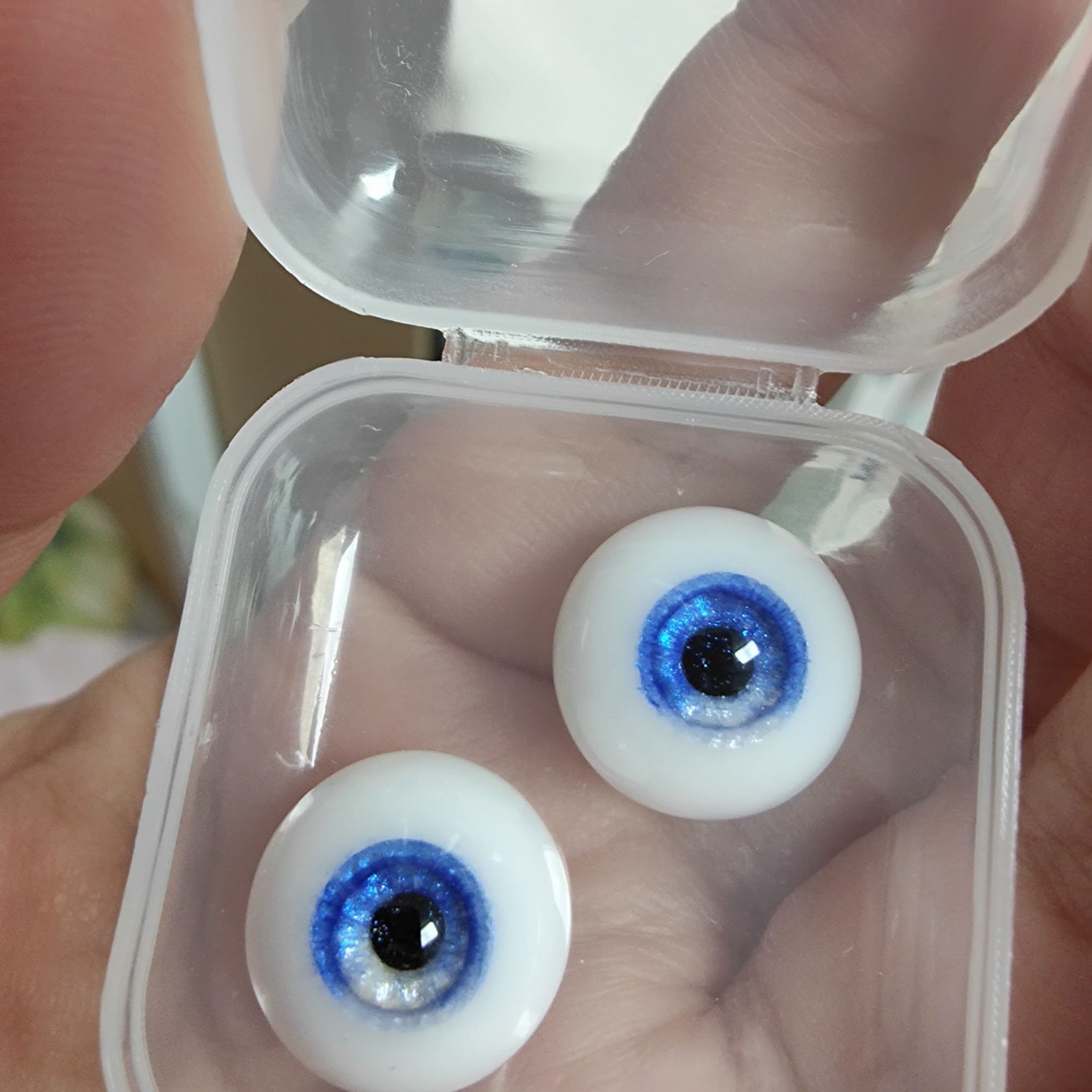 BJD Doll Handmade Resin Eyes Doll Blinking Eyes Doll Pink Etsy