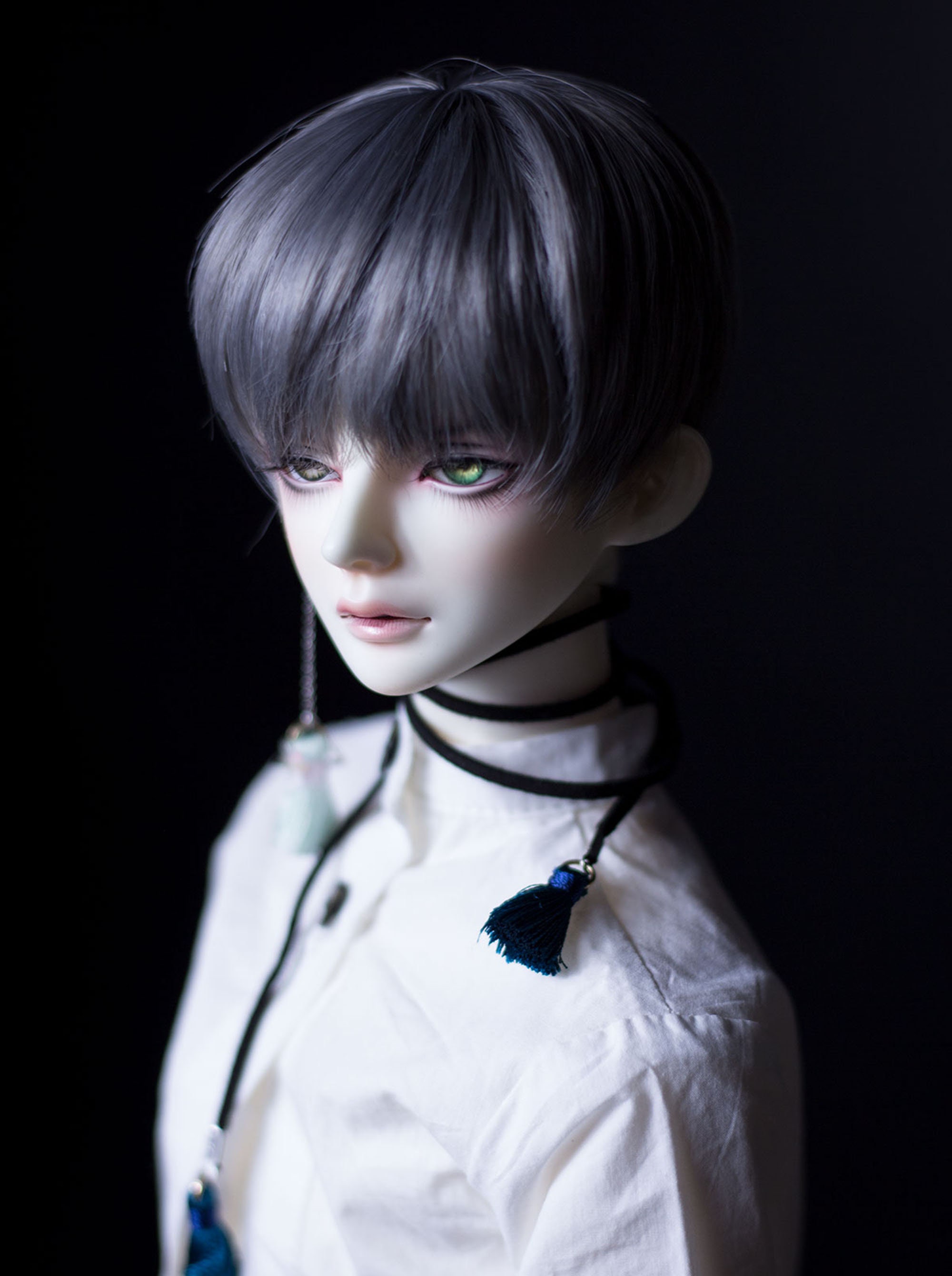 1/3 1/4 1/6 BJD Doll Wig for Boy Doll Short Wig Doll Pink Etsy