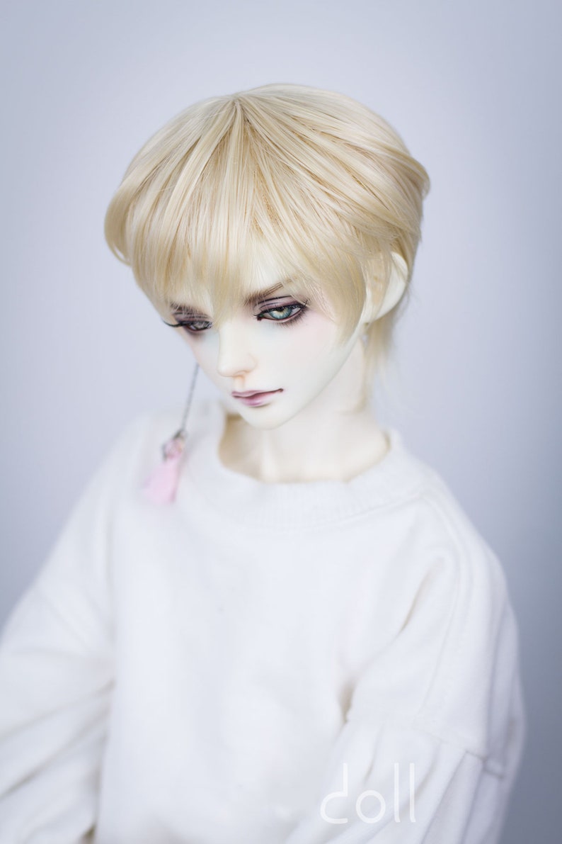 1/3 1/4 1/6 BJD Doll Wig for Boy SD Doll Wig Doll Red Wig Etsy