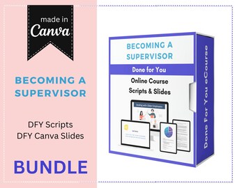 gift ideas for dissertation supervisor Done for You Online Course | Becoming a Supervisor | Business Course in a Box | 13 Lessons