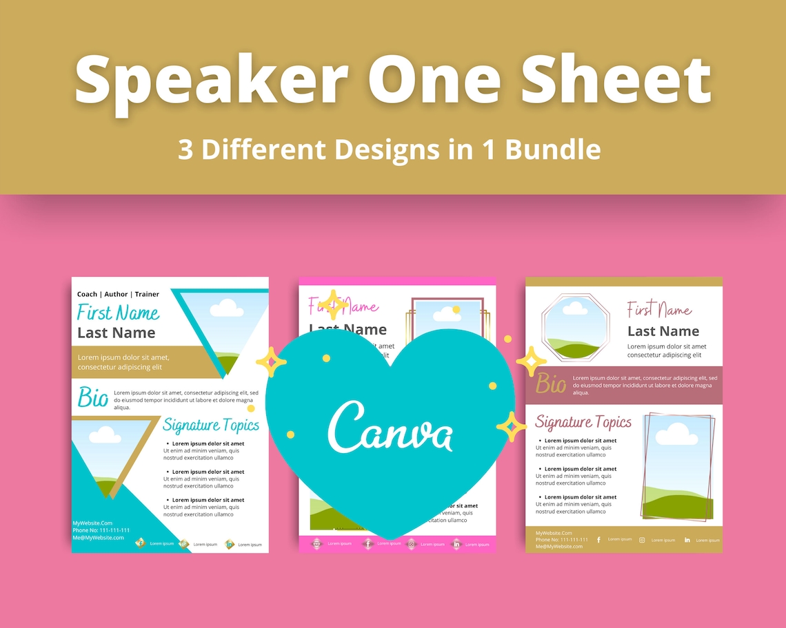 speaker-one-sheet-template-canva