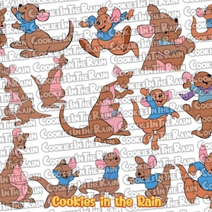kanga y roo svg, kanga svg, roo svg, roo madre svg, madre svg, winnie el pooh svg, kanga y roo cricut, kanga y roo en capas svg