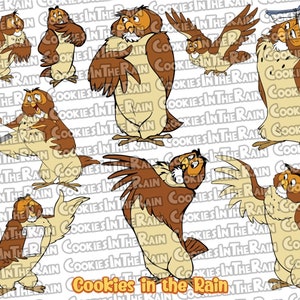 búho svg, búho cricut, búho en capas svg, winnie el búho pooh svg, búho clipart, archivo cortado de búho, búho png, archivo de corte de búho, winnie the pooh svg