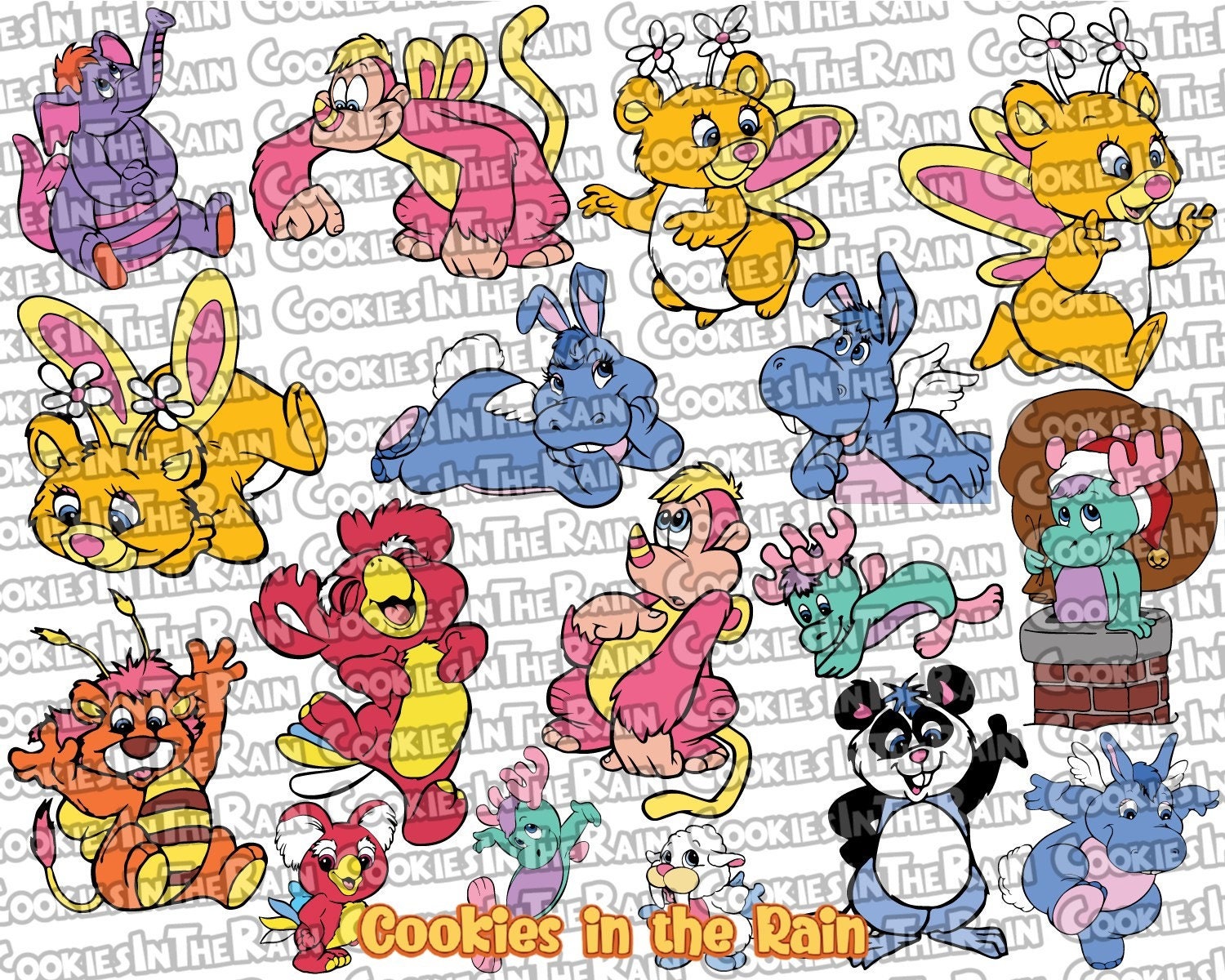 The Wuzzles Svg, the Wuzzles Cricut, the Wuzzles Layered Svg, the Wuzzles  Clipart, the Wuzzles Cut File, the Wuzzles Png - Etsy