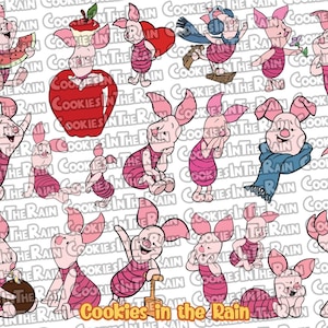 piglet svg, piglet cricut, piglet layered svg, piglet cut file, piglet clipart, piglet png, piglet cutting file, winnie the pooh svg
