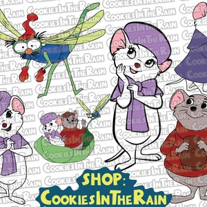 the rescuers down under svg, rescuers svg, rescuers clipart, miss bianca svg, rescuers down under cricut, 90s cartoons svg