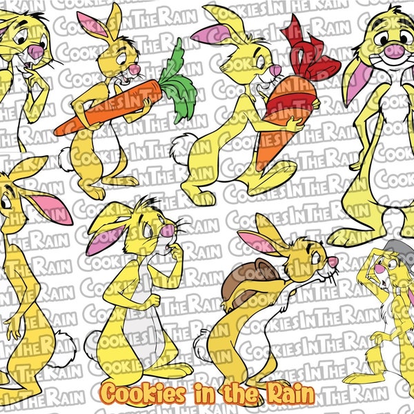 rabbit svg, winnie the pooh svg, winnie the pooh rabbit svg, rabbit cricut, rabbit layered svg, rabbit clipart, rabbit cut file, rabbit png