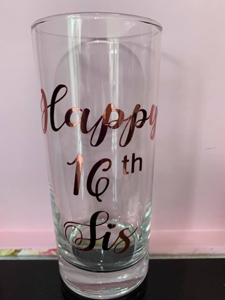 Personalised Glasses Gifts Custom gift Birthday Wedding Etsy