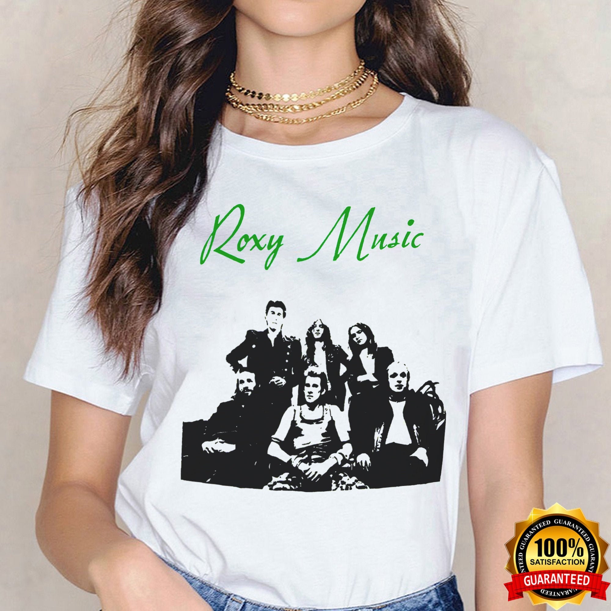 vintage roxy music shirt