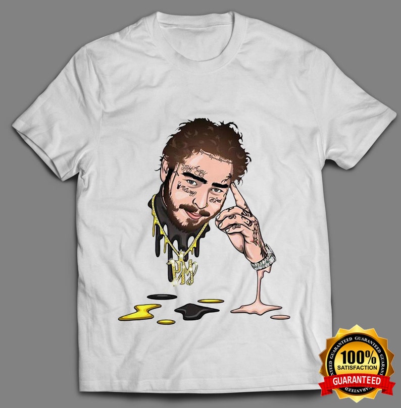 Post Malone Shirt Post Malone Art Signature Post Malone | Etsy