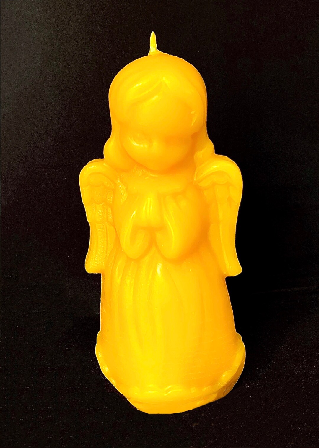 Pure Beeswax Paying Angle Candle Candle Gift Prayer Candle Etsy