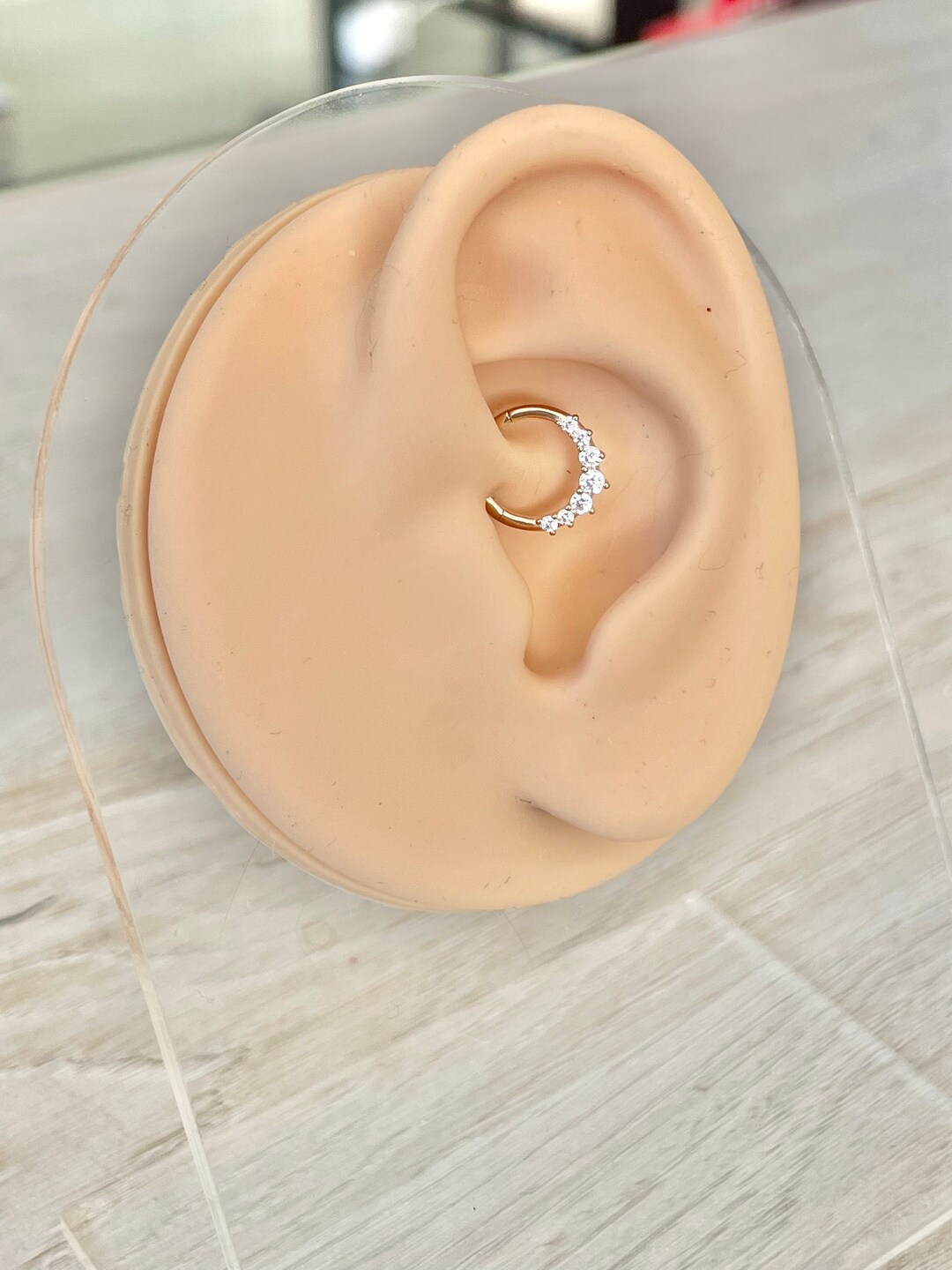 Solid gold daith ring Clearance