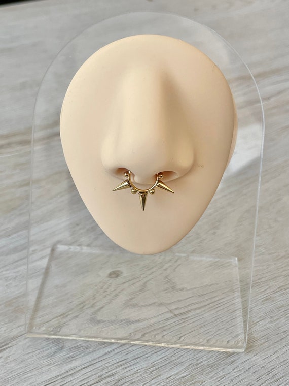 SYKIA×soel Unevenness Pierce　gold SYKIA×soel Unevenness Pierce gold Rise + Shine - Solid 14k