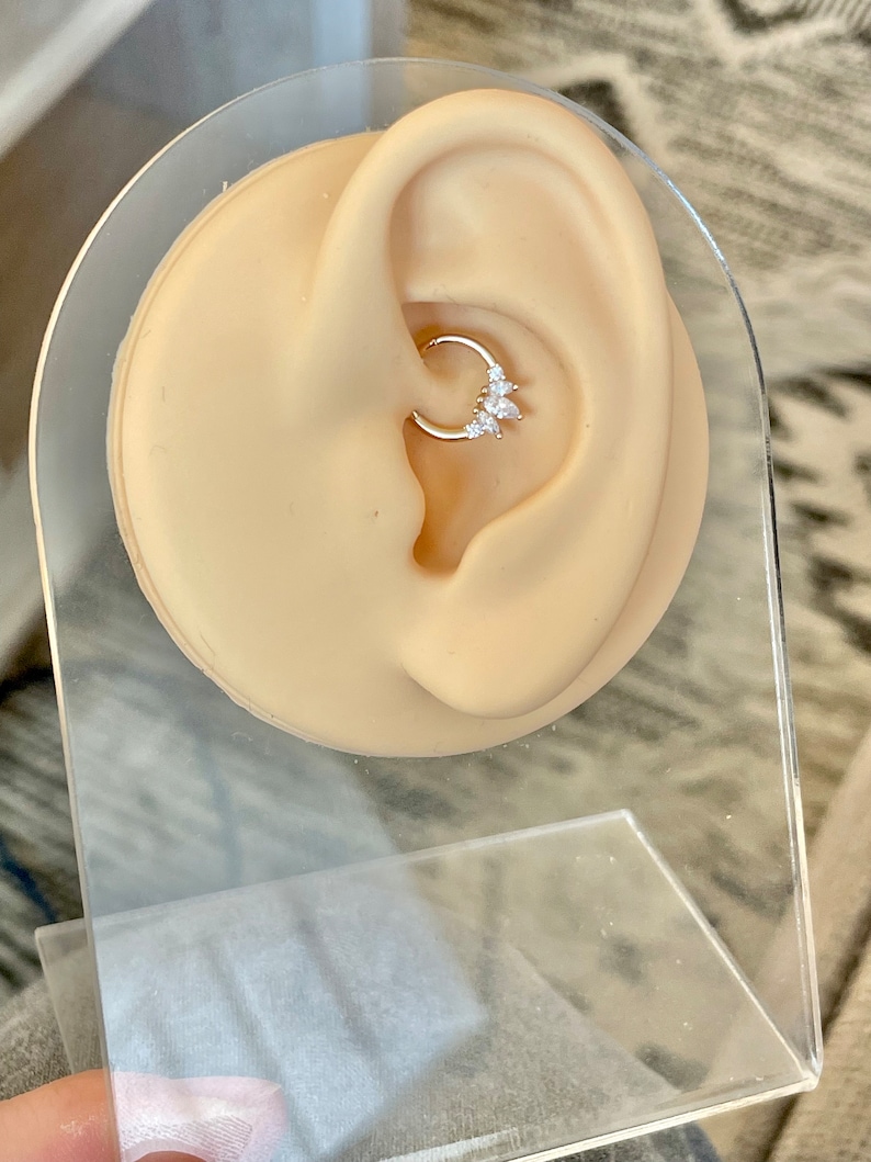 Solid gold daith ring Clearance