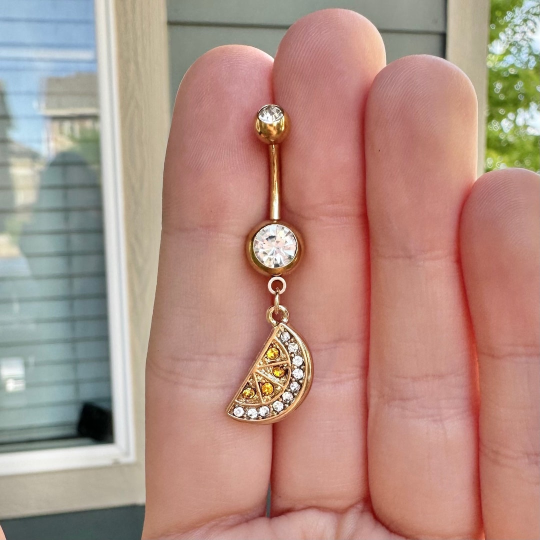 Flower Opal Navel Jewelry Belly Button Piercing 1PC High Quality