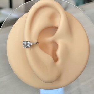 16G Gold Helix Piercing Titanium Cute Conch Orbital Earring Piercing Cartilage Opal Helix Earring Hoop Cool Edgy Earrings Conch Ring Jewelry