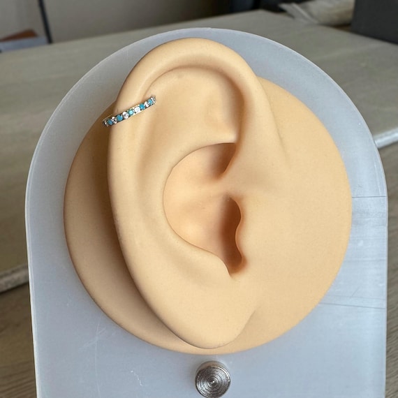 Titanium helix hoop earrings new arrivals