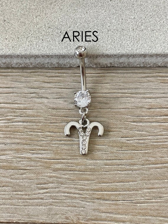 Aries belly button rings deals