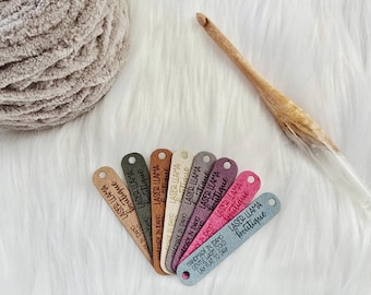 Custom Microsuede Tags: Sew On or Rivet Labels ~ Blankets ~ Lovies ~ Snugglers