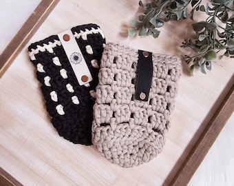 Brick and Mortart Cup Cozie Loops~Rivets NOT included~18 colors~Multiple Design Choices~5 pack