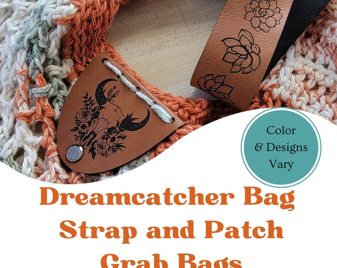 Featured listing image: Dreamcatcher Accessory Grab Bags~Discounted Fun Surprise Bags~Strap and Patch OR 3 Patch Sets