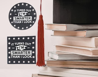 Graduation Patches: Hotter by One Degree - faux leather tags - for handmade items