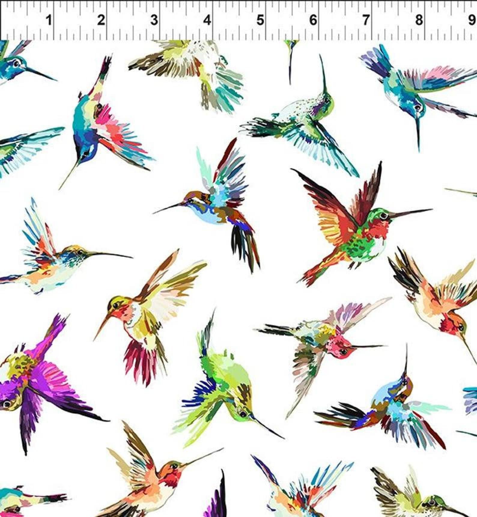 Hummingbird Lane Fabric Hummingbird Fabric in the Beginning Etsy