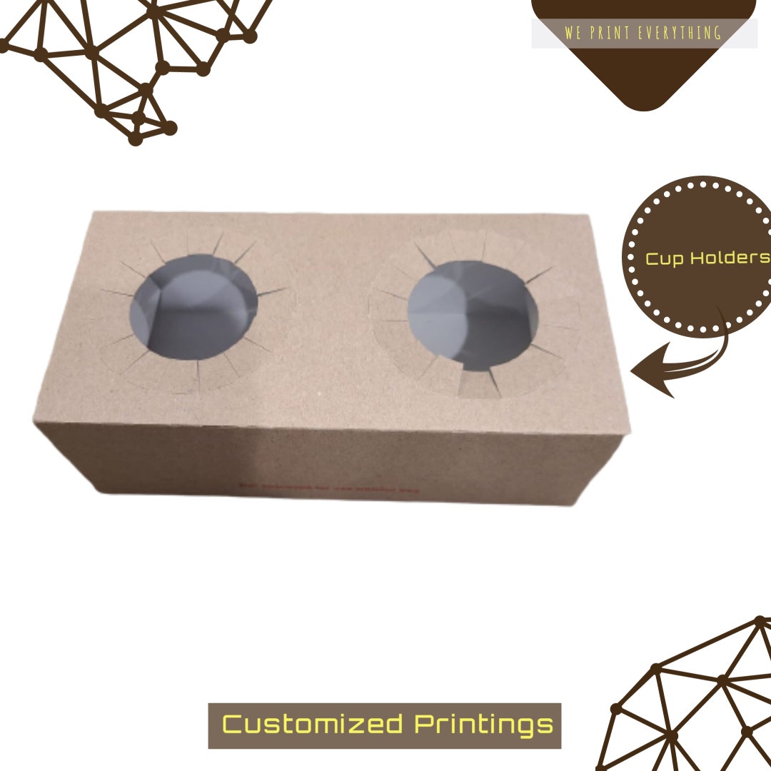 Customized Sizes Decent Splittable Carrier Quality Kraft Cardboard Tray ...