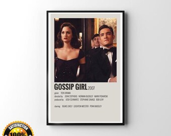 Gossip Girl Poster Etsy Gossip Girl Poster Etsy