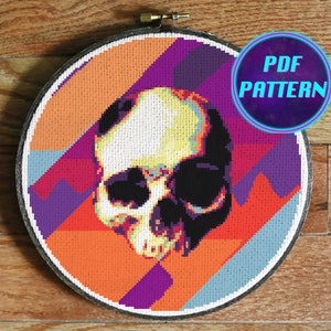 Cross Stitch Pattern &quot;Le Mort&quot;
