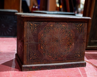 Lovely Moroccan cabinet, Vintage Berber cabinet, Woden Boxe, Home Furniture, Moroccan Berber Chest, Free Shipping,