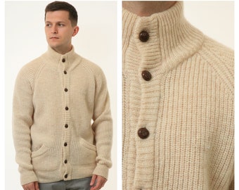 mens vintage cardigan