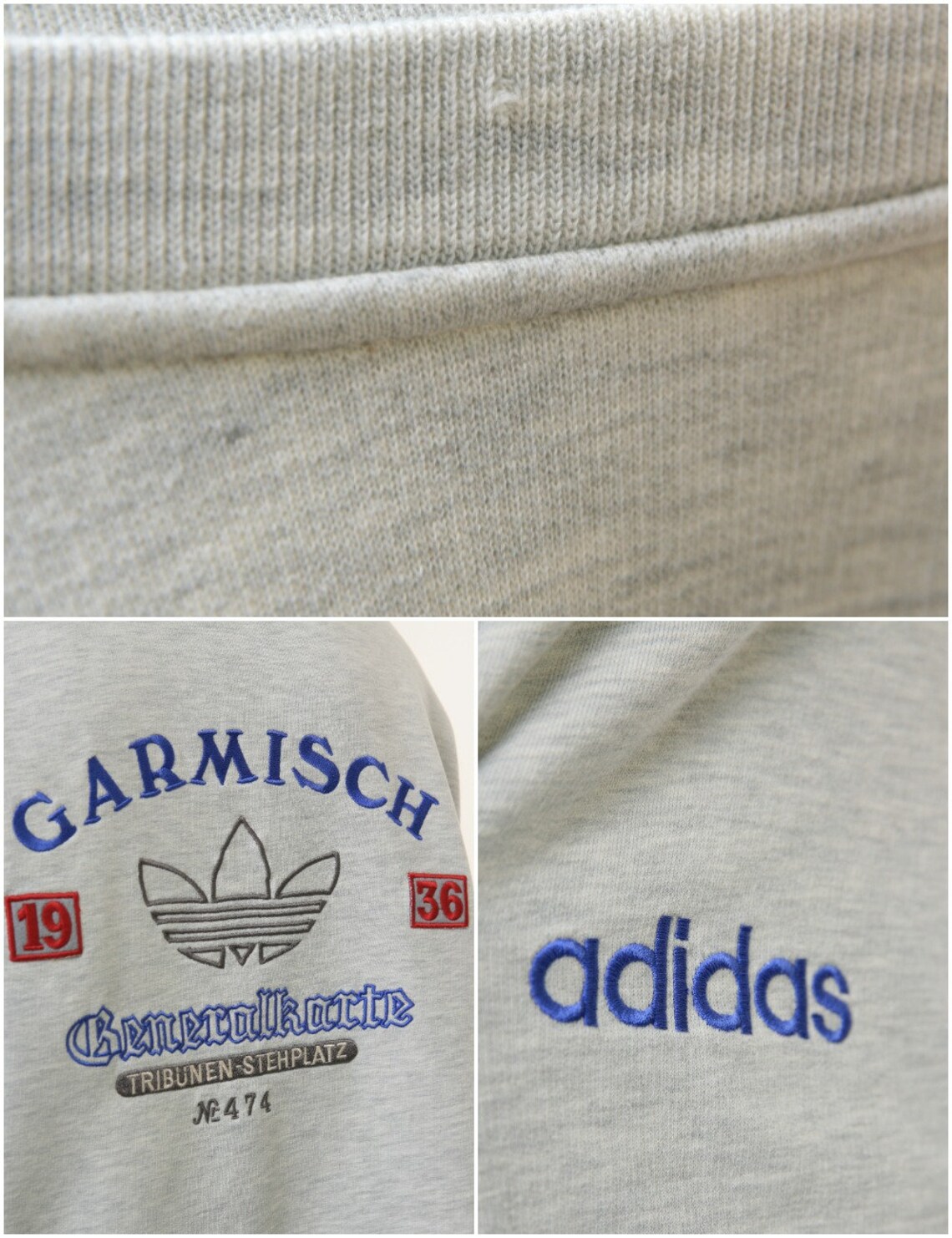Vintage OLYMPIA Kollektion ADIDAS Baumwolle Sweatshirt ...