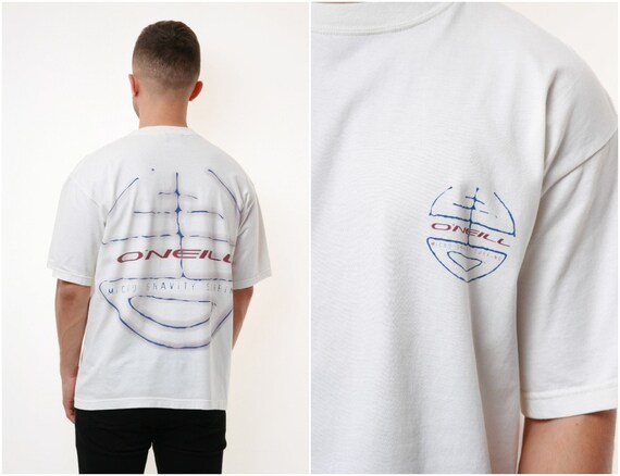 ONEILL 90s Vintage Oldschool Graphic Print T-shirt