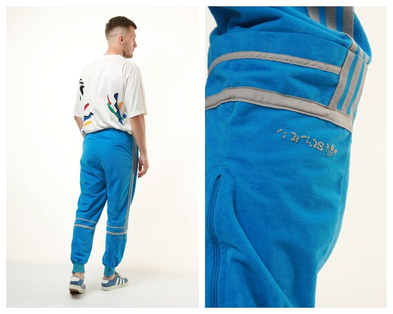 90s Vtg Rare Oldschool Adidas Trousers 14749