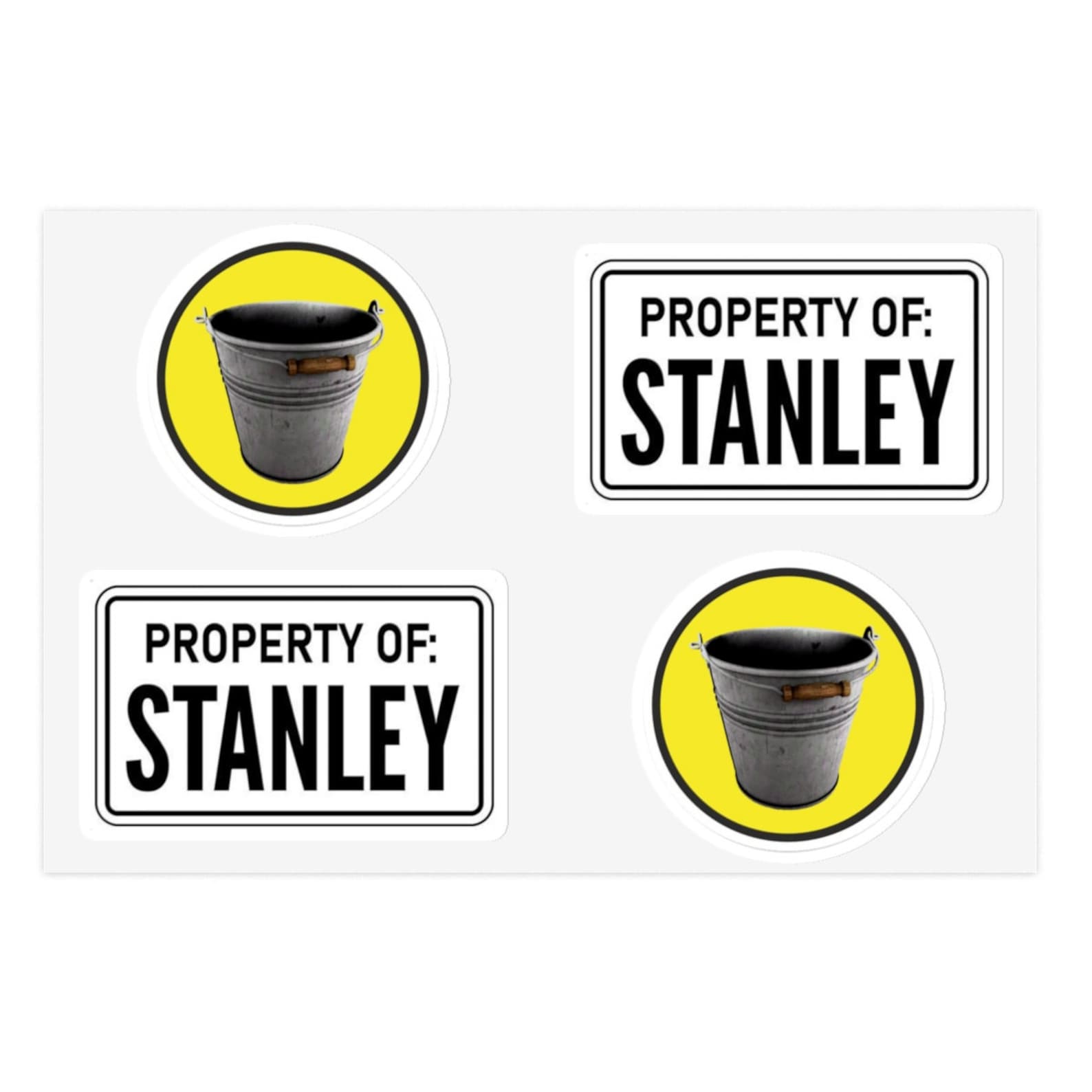 Stanley Parable Ultra Deluxe Bucket and Property of Stanley Sticker ...