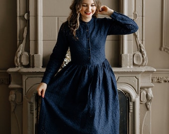 foxiedox lace midi dress Foxiedox Floral Lace Midi Dress M V-Neck Fit Flare Cocktail Wedding Guest Party