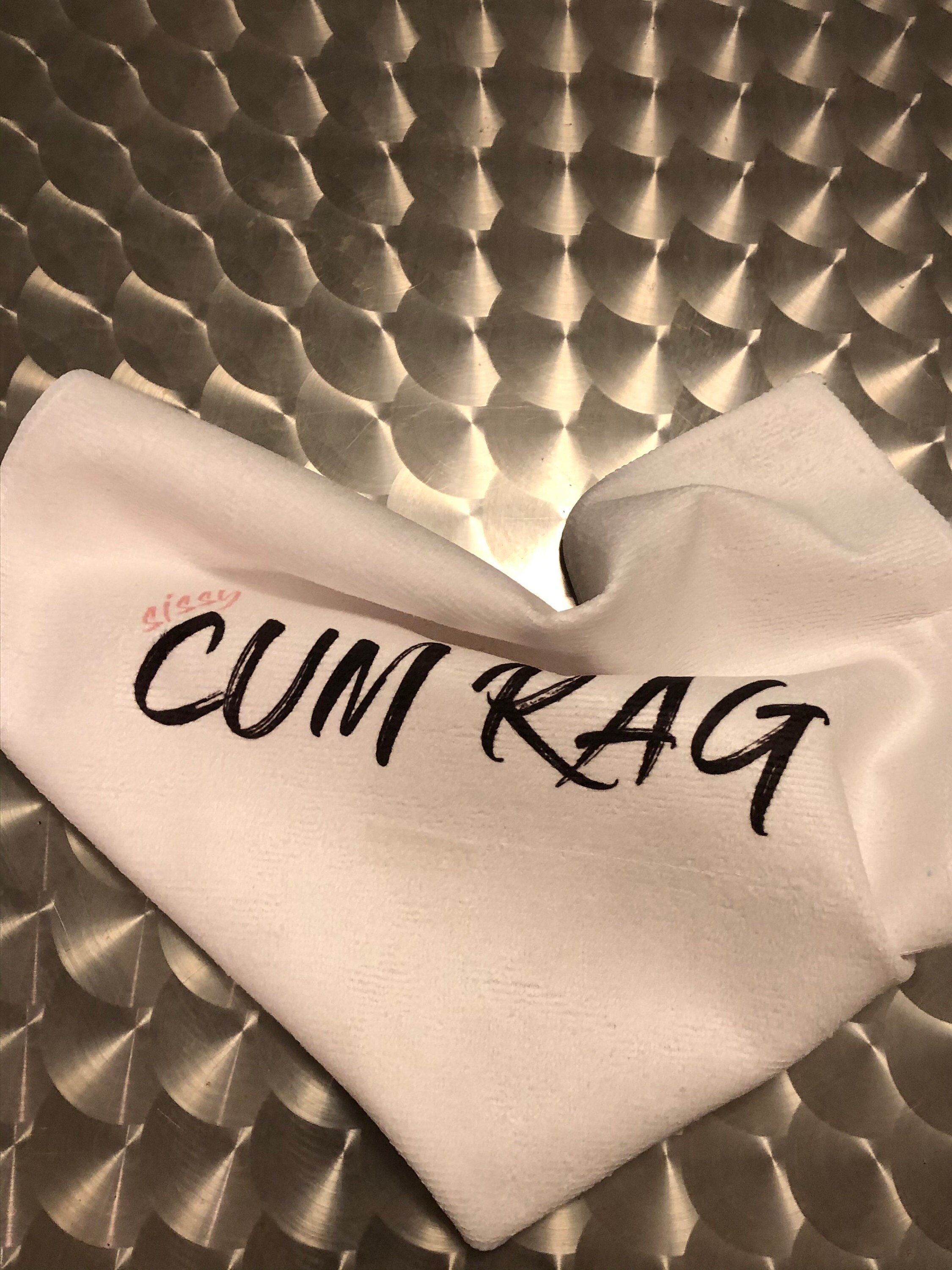 Sissy Cum Rag | Etsy
