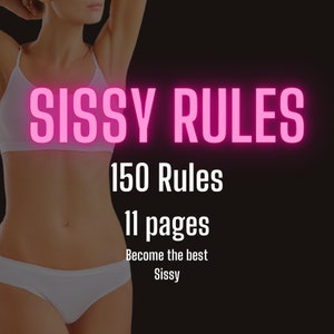 Regole di Sissy 150 regole di Sissy secondo cui vivere per principianti immagine 1