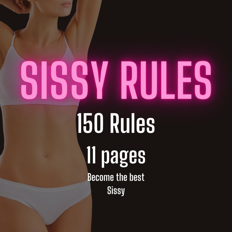 Regole di Sissy 150 regole di Sissy secondo cui vivere per principianti immagine 1