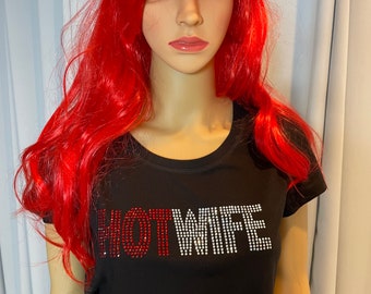 Hotwife Rhinestone T-shirt
