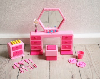 vintage barbie vanity set