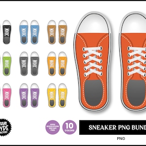 SNEAKER PNG BUNDLE | 10 Pairs of Trainers
