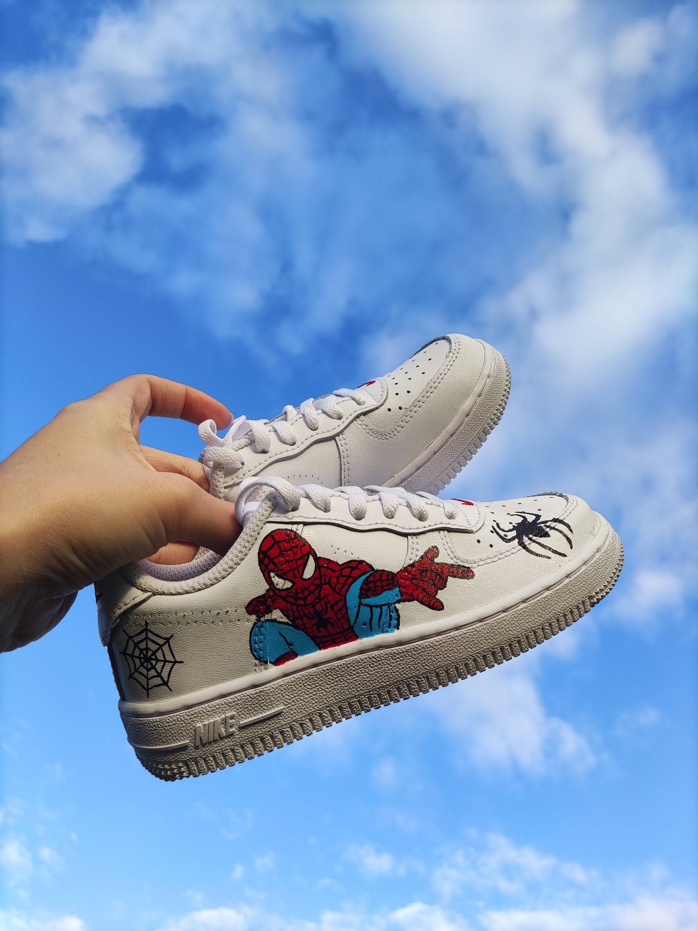 Nike air force spider man sale