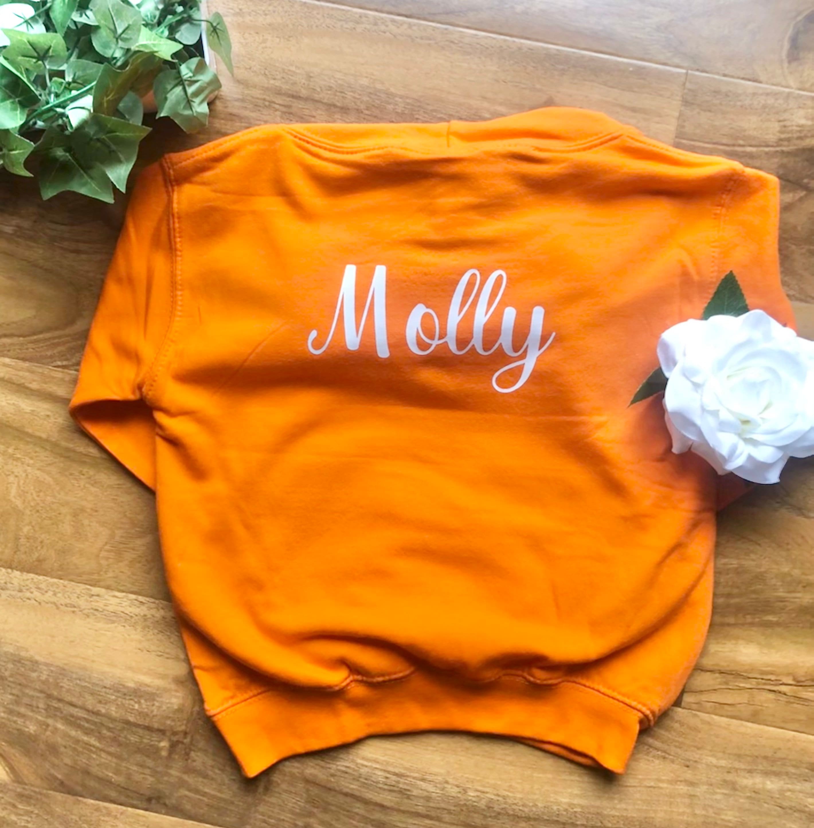 Kids personalised jumpers Clearance