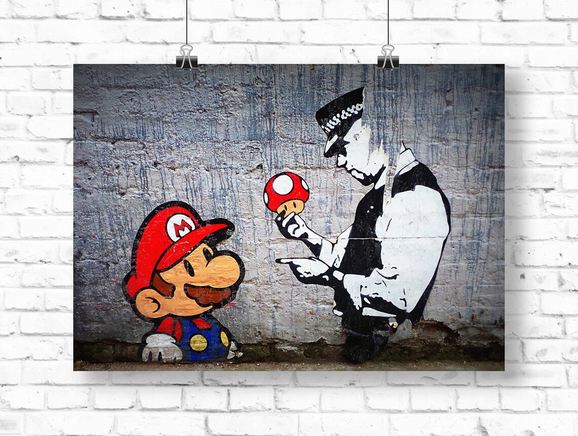 Banksy art essay image