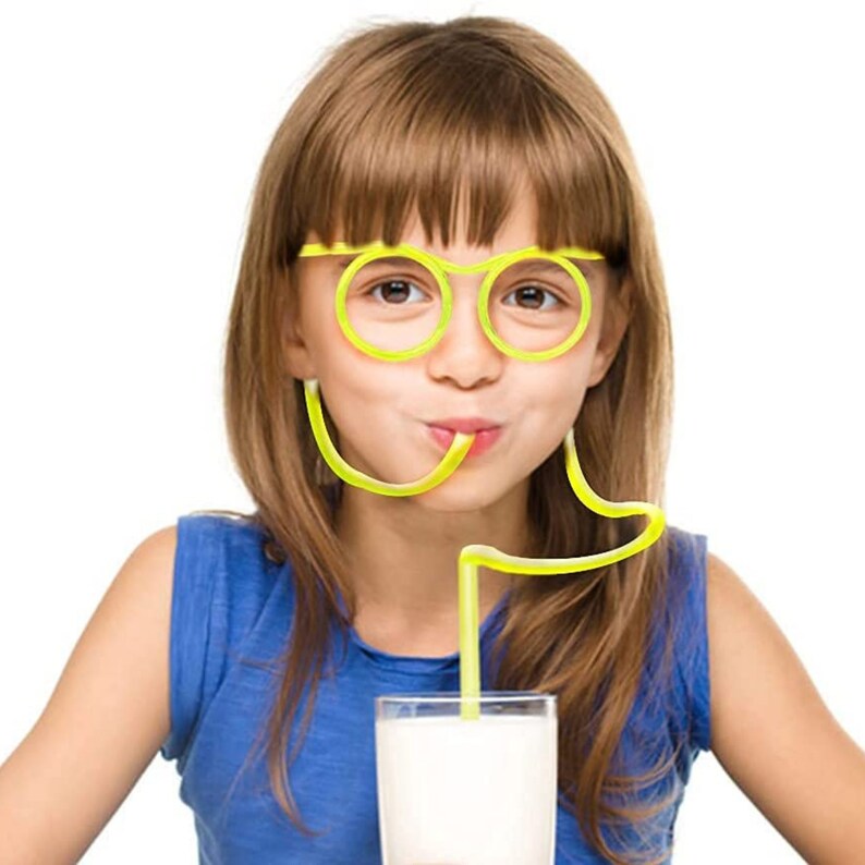 Gafas de paja tontas Juguetes Juegos Divertidos Familia imagen 6